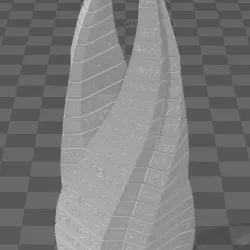 Dead Space Marker Smoothed and Engraved