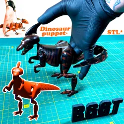 Dinosaur Puppet | Raptor | STL*
