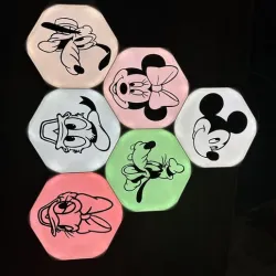 Disney Characters Covers for Hexagon-Nanoleaf