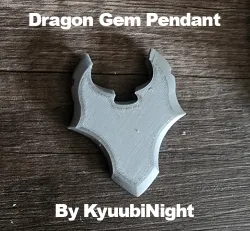 Dragon Gem Head pendant
