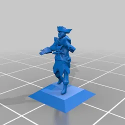 Drunken Pirate Miniature