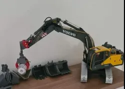 EC-160 Volvo timber grapple / loading crane