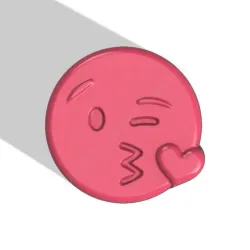 Emoji air kiss Stl File