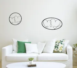 Fancy Thin hearts Wall decor #VALENTINEXCULTS