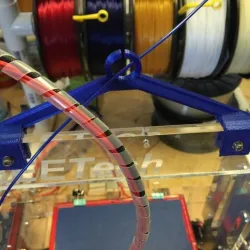 Filament Guide for Tower Center - Prusa i3 8mm Acrylic