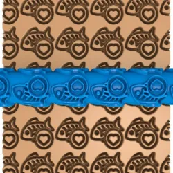 fish clay roller stl / pottery roller stl / clay rolling pin /fish cutter printer