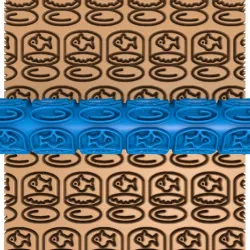 fish clay roller stl / pottery roller stl / clay rolling pin /fish cutter printer
