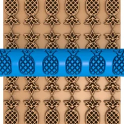 fruits clay roller stl / pottery roller stl / grape clay rolling pin / apple deer cutter printer/ banana clay roller