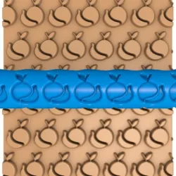 fruits clay roller stl / pottery roller stl / grape clay rolling pin / apple deer cutter printer/ banana clay roller