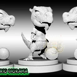 FUTBOLISTSAURIO - DINOSAUR SOCCER PLAYER