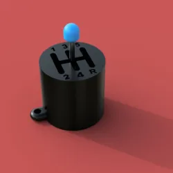 Gear Shifter Keychain/fidget toy