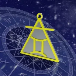 GEMINI - AIR - KEYCHAIN / GEMINIS - AIR - KEYCHAIN