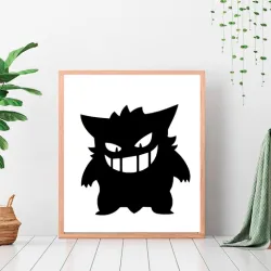 Gengar SVG / STL