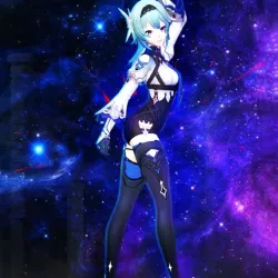 Genshin Impact - Eula Bishoujo Statue 3D print Model 3D print model