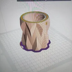 GEOMETRIC BATHROOM CUP
