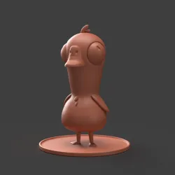 goose goose duck base character fan made 3d print model