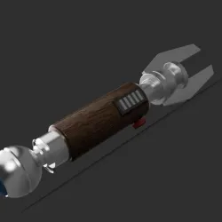 Grogu Lightsaber Concept | Based on @Daztibbles Fan Art