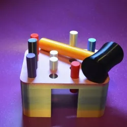 Hammer Table with Hammer