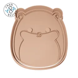 Hamster - Squishmallows - Cookie Cutter - Fondant - Polymer Clay