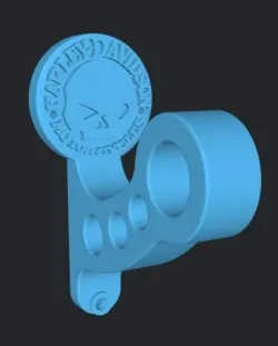 HARLEY-DAVIDSON MOTORCYCLE HELMET MOUNT . MOTORCYCLE HELMET WALL BRACKET OLD LOGO EASY PRINT PRINTING WITHOUT BRACKETS READY TO PRINT