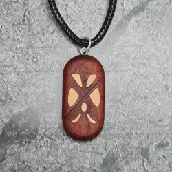 heart pendant with a hiding place
