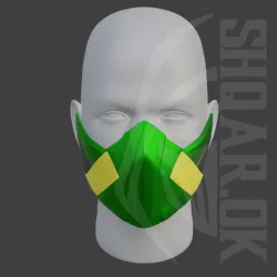Jade's mask - Combat courtier  from Mortal Kombat 11
