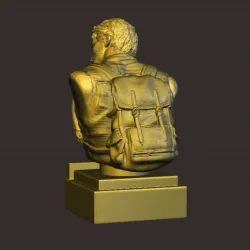 Joel Miller Bust The Last Of Us TLOU