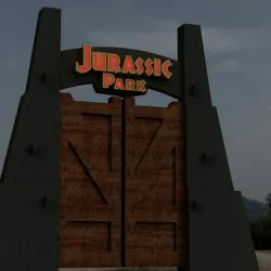 Jurassic Park Main Gate