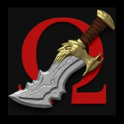 KRATOS SWORD CHAOS / WALL PLAQUE