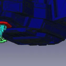 Landing gear for Diamondback explorer 1:70