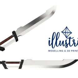 LAPIS Iron Blade STL FILES [Fire Emblem: Engage]