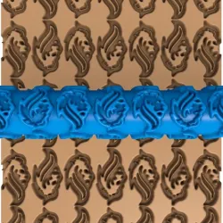 Lion clay Roller stl file / clay Rolling Pin stl, animals clay cutter printer