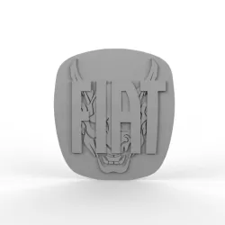 Logo Fiat con demone ONI
