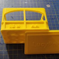 LucyPrint - 12x AA battery box with lid