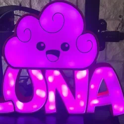 Luna cloud lamp