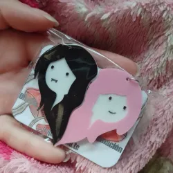 Marceline and the Sweet Princess shared charms