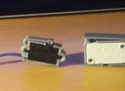 Microswitch housing with Lever