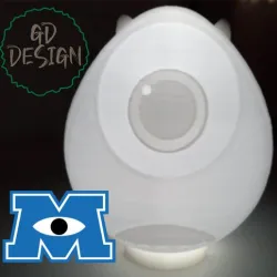 MIKE WAZOWSKI Easter Egg, MONSTERS, INC. LIGHT, TEALIGHT
