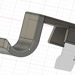 Monitor hook for headphones