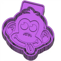 Monkey FRESHIE MOLD - SILICONE MOLD BOX