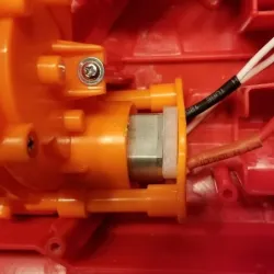 Nerf Rival Nemesis feed motor padding