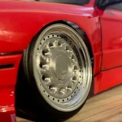 Nissan S13 Teardrop wheels for DS racing barrels