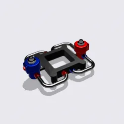 Nitrous plate carb setup for scale model