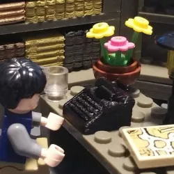 Old Typewriter LEGO compatible