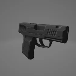 P365 SAS 3D scan Holster Prop