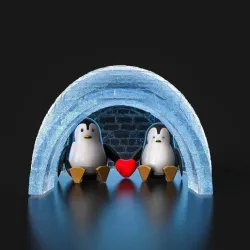 Pair of penguins