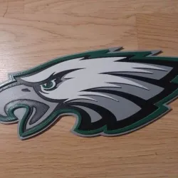 Philadelphia  Eagles Wall Logo with Keyhole