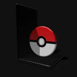 Pokeball Bookend