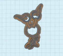 Pokemon: Doduo Cookie Cutter