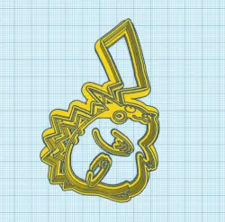 Pokemon: Gigantamax Pikachu Cookie Cutter